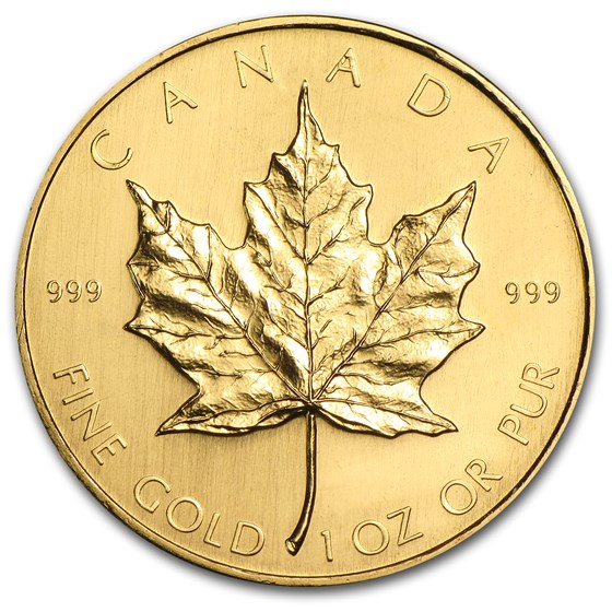 1981 Canada 1 oz Gold Maple Leaf BU 1981 Canada 1 oz Gold Maple Leaf BU